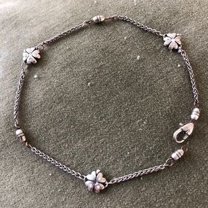brighton clover anklet